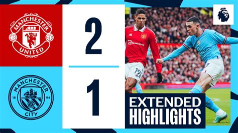 Man City vs Man Utd: The results of the last 5 Manchester .